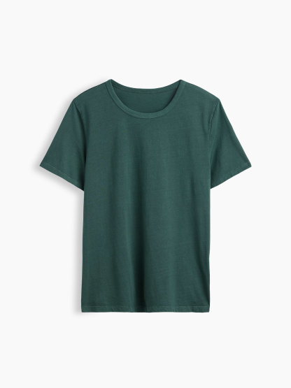 Organic Cotton VintageSoft T-Shirt - Deep hunter green