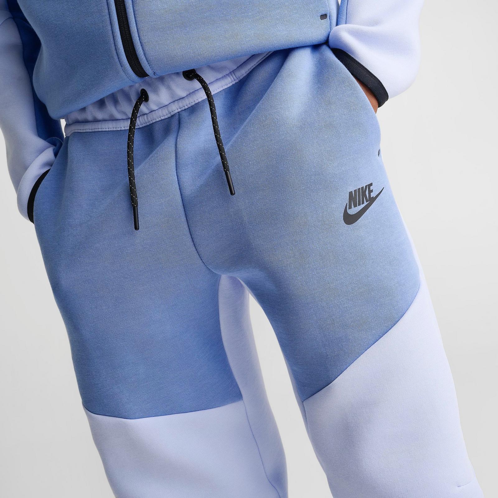 Big Kids' Nike Sportswear Tech Fleece Reflective Jogger Pants - Hydrogen Blue/Work Blue/Black