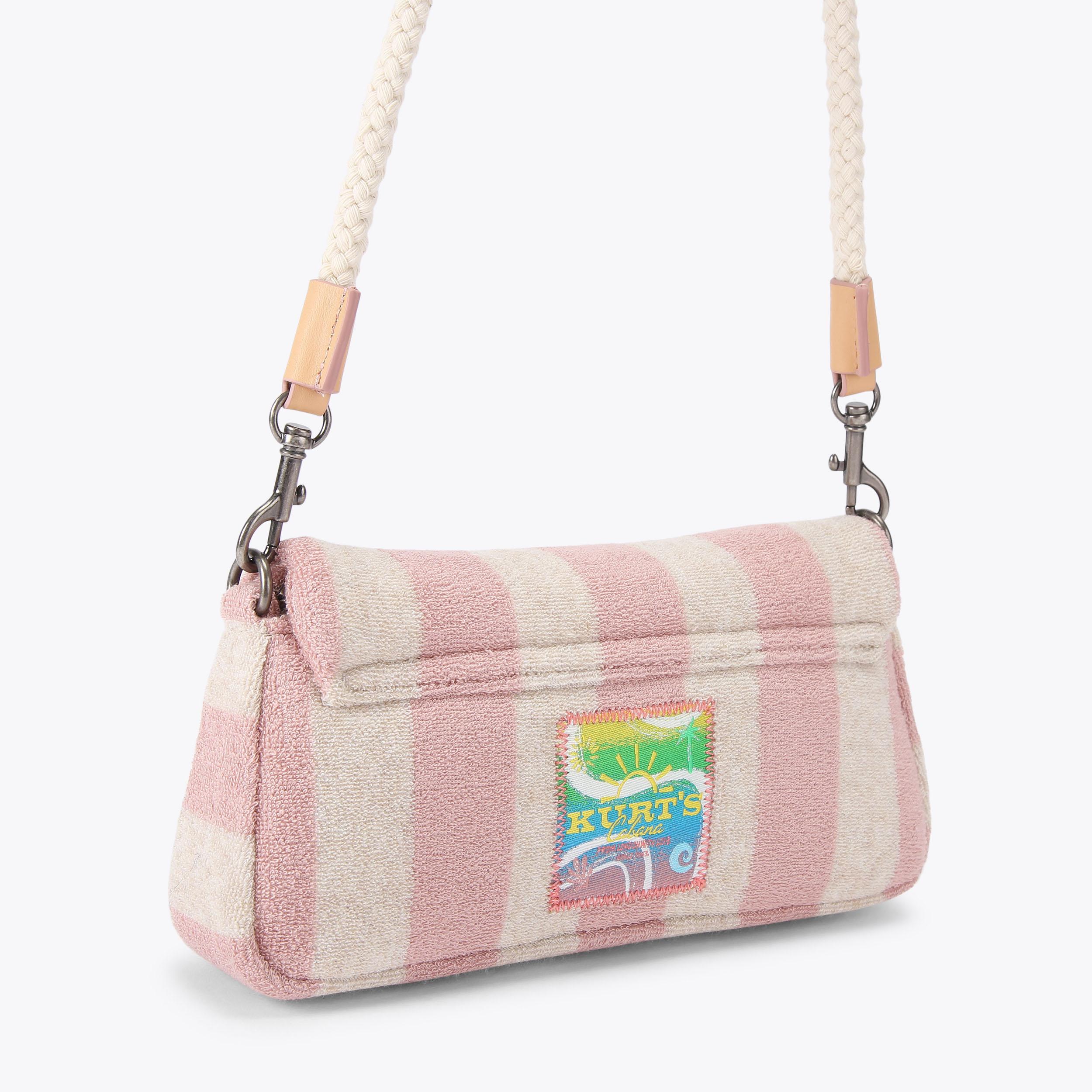 Kurt Geiger London Kurt's Cabana Pickle Shoulder Bag - Pink - view 4