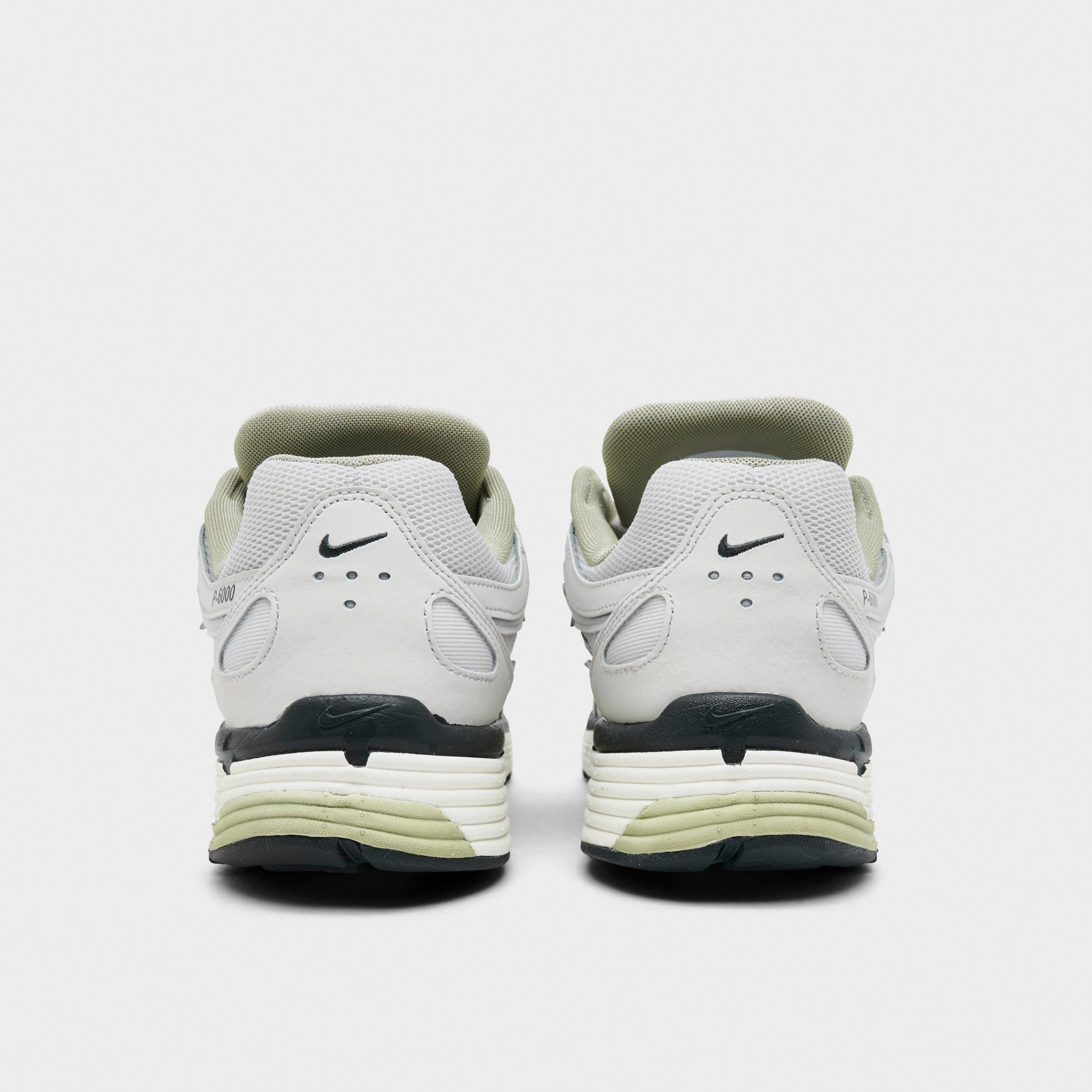 Men's Nithtke P-6000 Casual Shoes - Part 1 - Platinum Tint/Sail/Anthracite/Metallic Silver - Back view