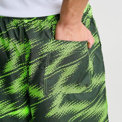 Men's Nike Club Nigeria Soccer Flow Shorts - Electric Green/Pro Green/Electric Green