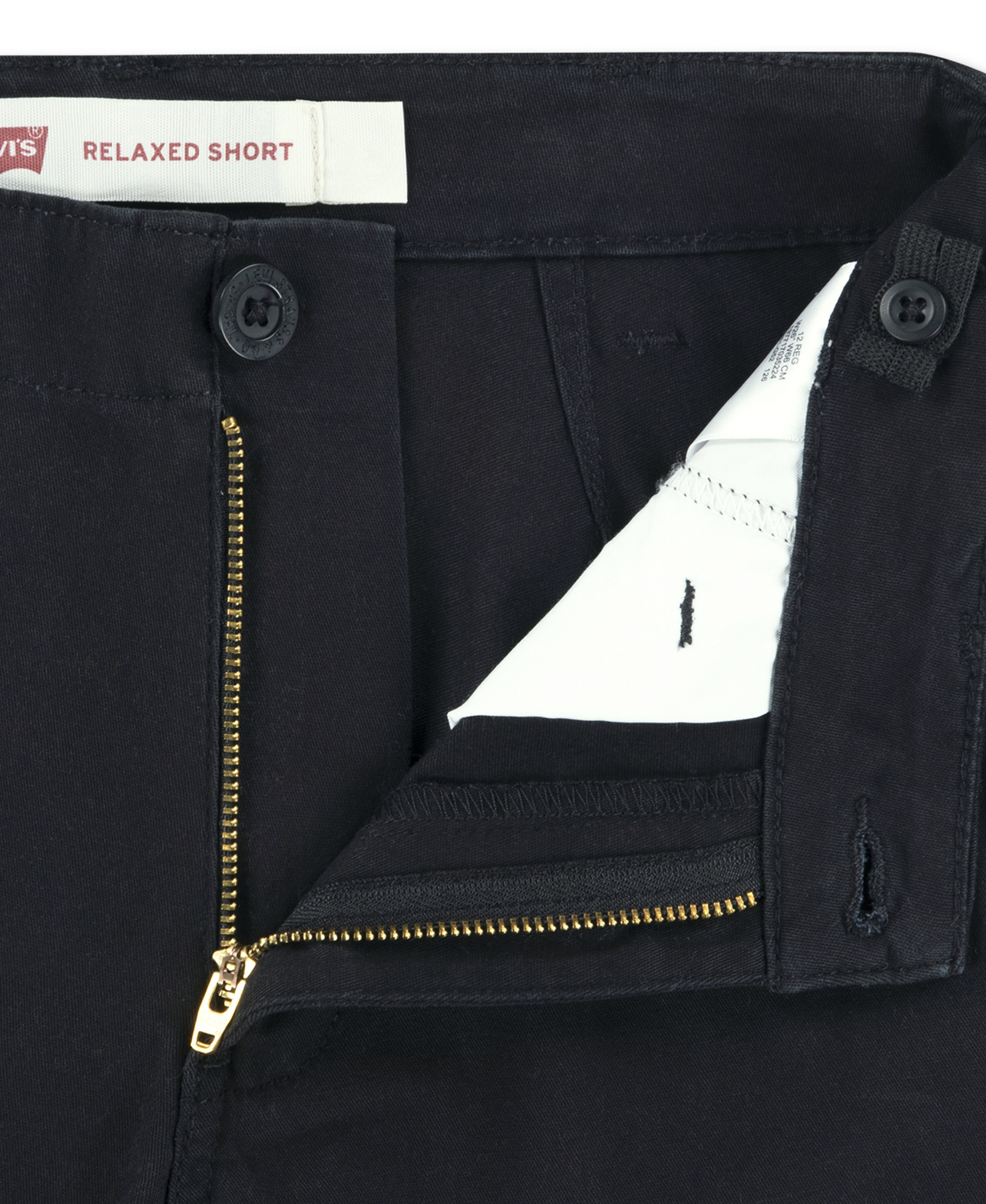Levi's Boys' 8-20 Traditional Cargo Shorts - Jet Black