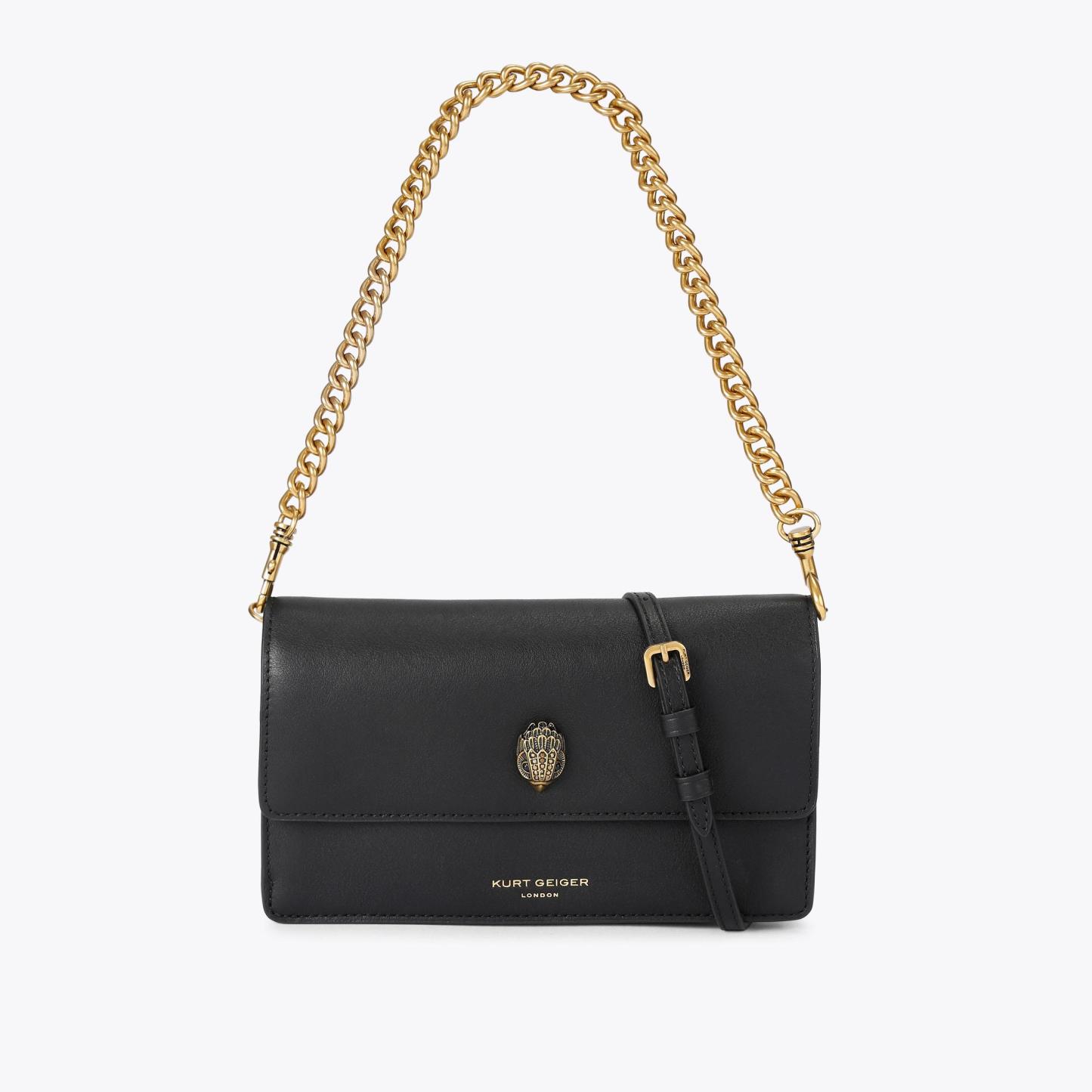 Kurt Geiger London Shoreditch Soft Sm Xbody - Black
