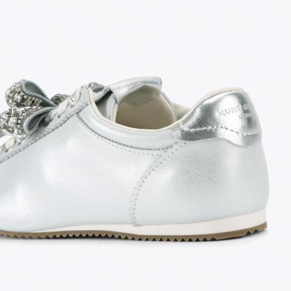 Kurt Geiger London Islington Bow Sneaker - White - view 4