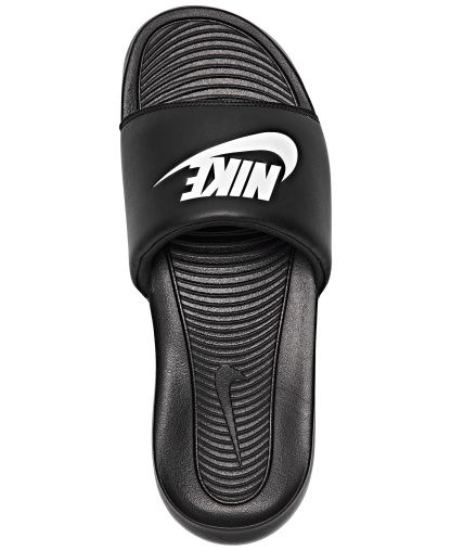 Nike Men’s Victori One Slide Sandals from Finish Line - Black, White