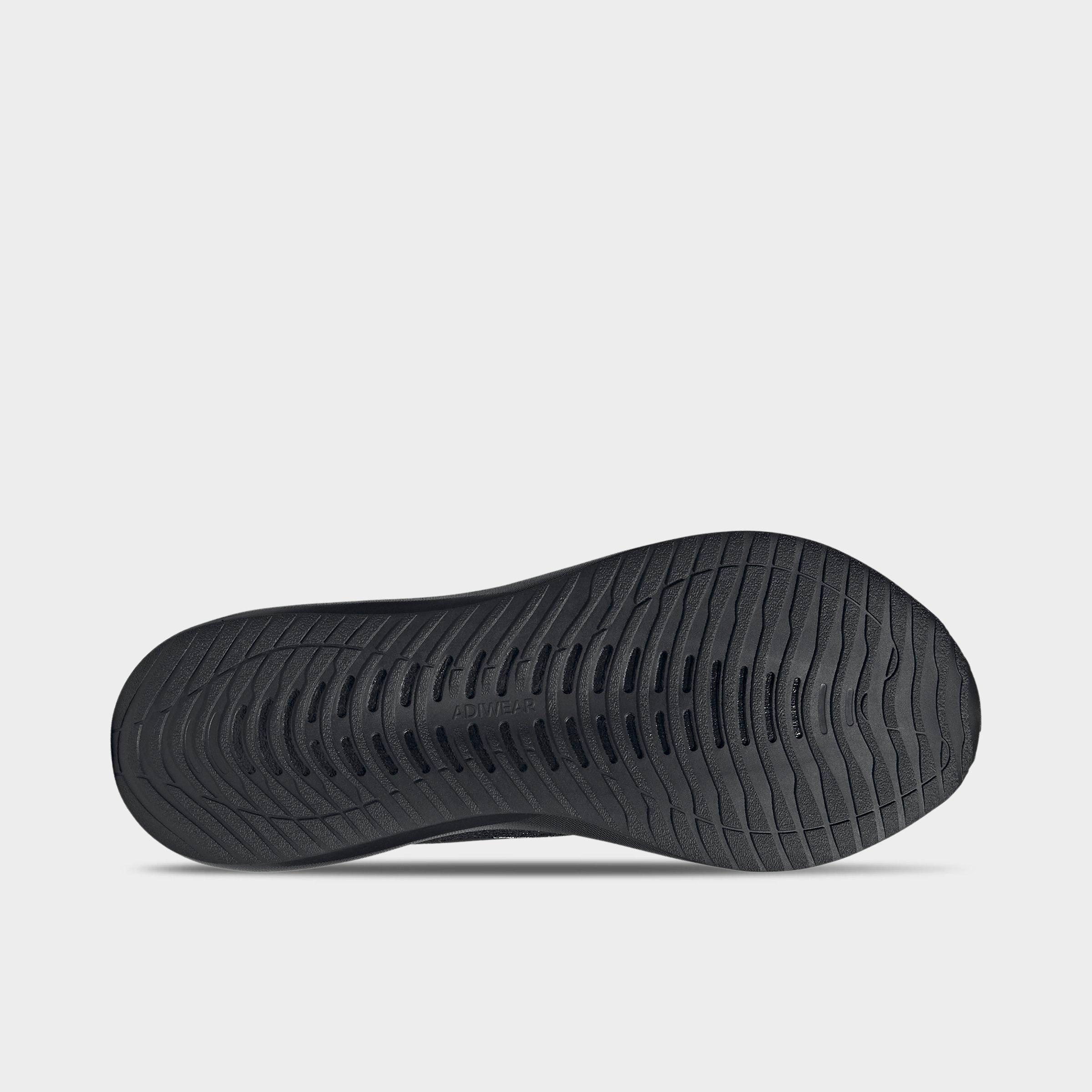 Men's adidas Runfalcon 6 Cloudfoam Running Shoes - Core Black/Core Black/Core Black - Bottom view