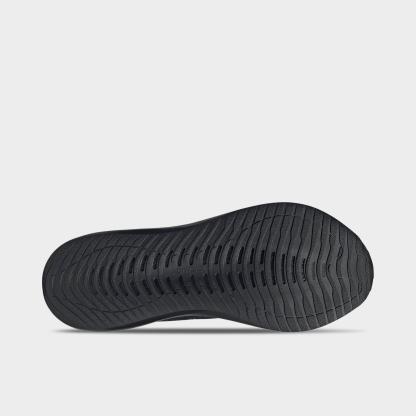 Men's adidas Runfalcon 6 Cloudfoam Running Shoes - Core Black/Core Black/Core Black - Bottom view