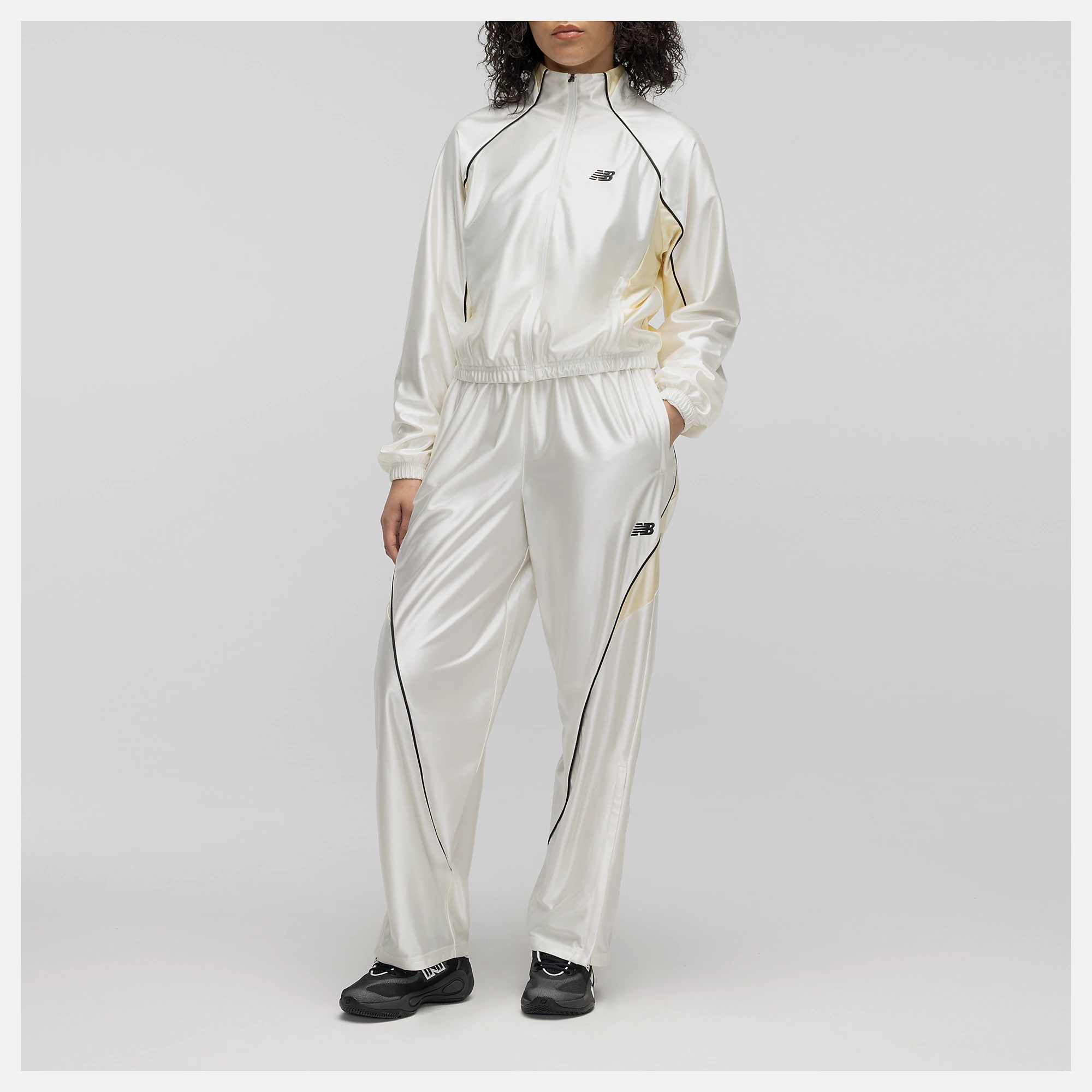 New Balance Basketball Track Jacket, WJ62B1GSSST