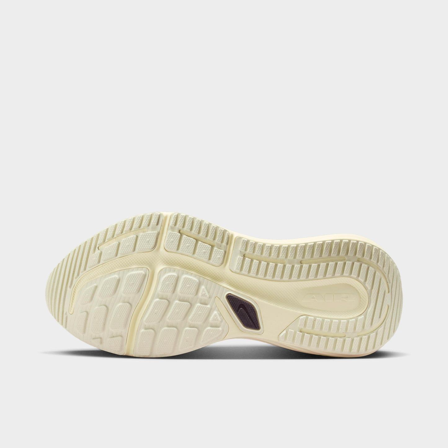 Men's Nithtke Air Winflo 12 Road Running Shoes - College Grey/Coconut Milk/Phantom/Burgundy Ash - Bottom view