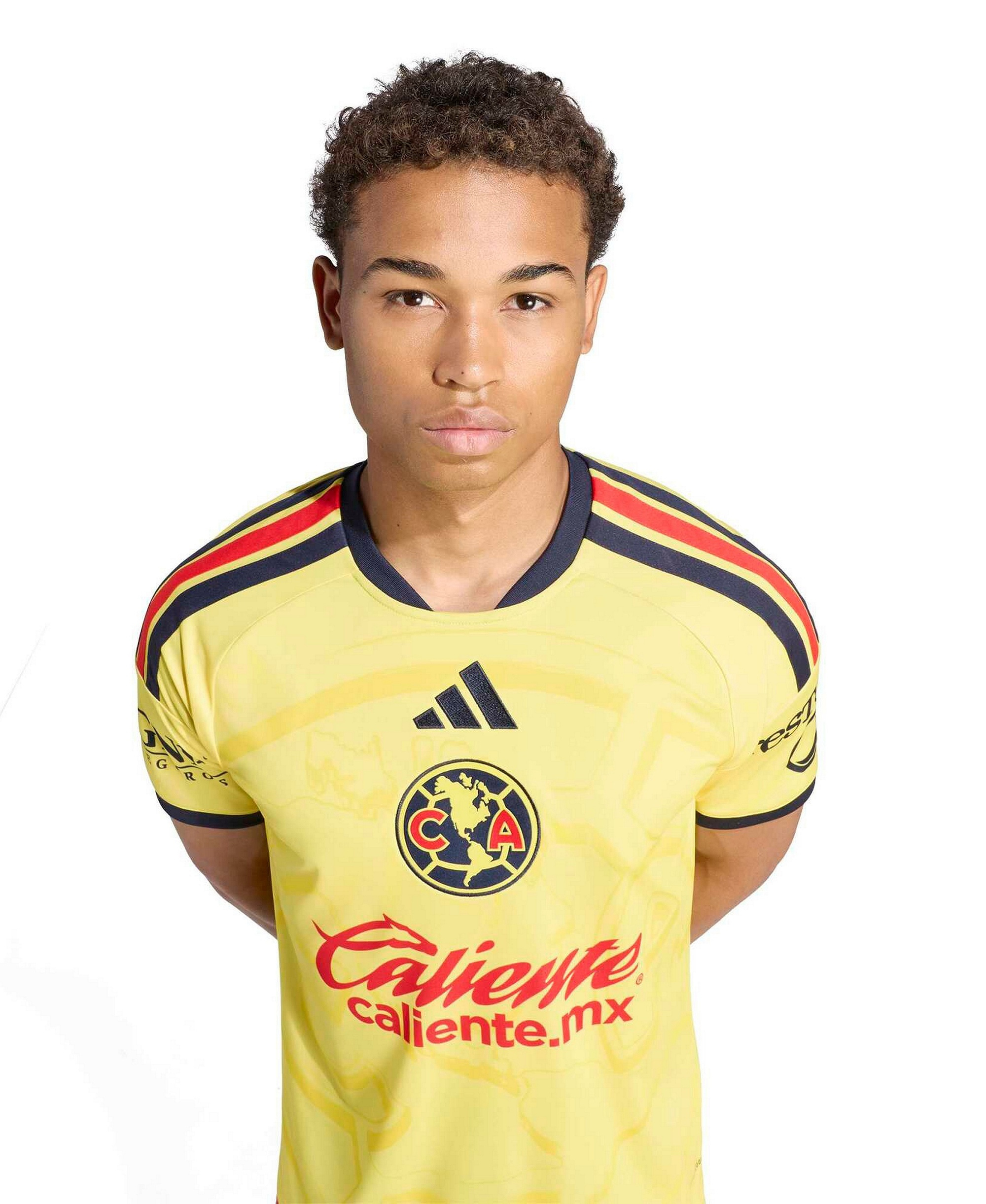 adidas Men's Yellow Club America 2026/27 Home Replica Jersey - Yellow