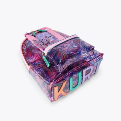 Kurt Geiger London Large Southbank Backpack Bag - Purple - view 3