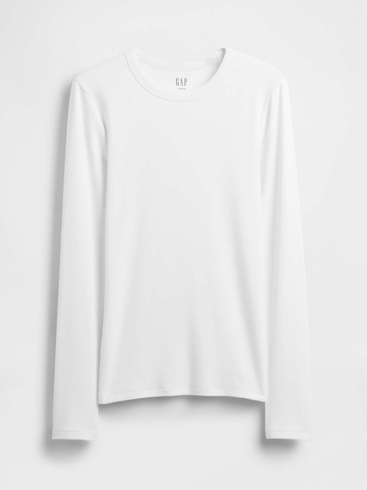 Modern Crewneck T-Shirt - Fresh white