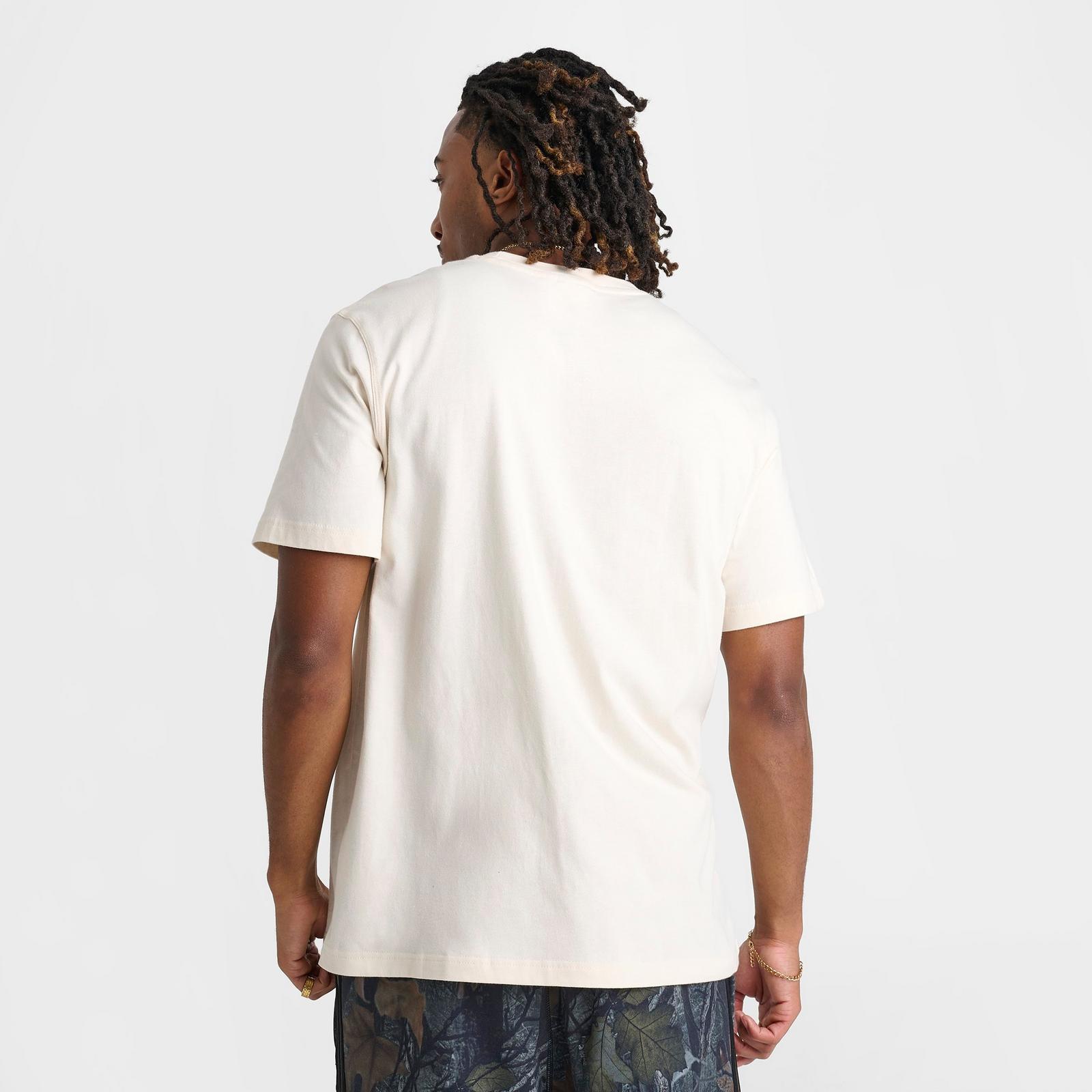 Men's adidas Originals Trefoil Essentials T-Shirt - Wonder White/White - view 4