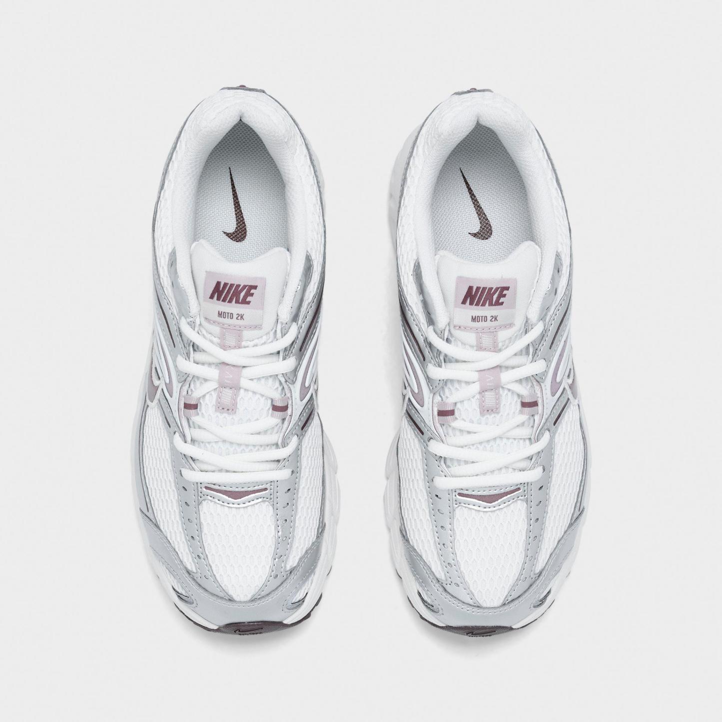Women's Nithtke Air Max Moto 2K Casual Shoes - Part 4 - Phantom/Tattoo/Metallic Silver - Top view