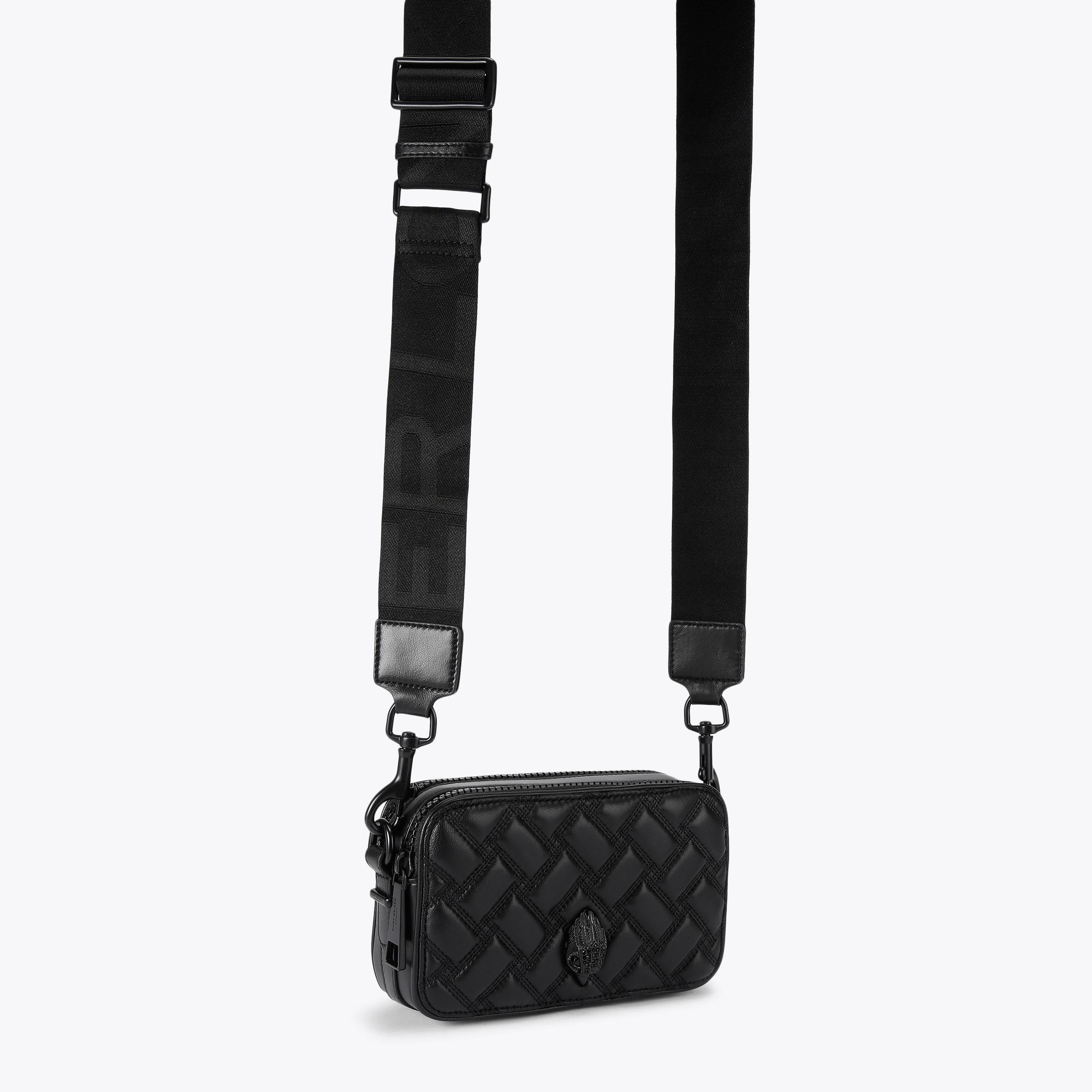 Kurt Geiger London Dual Zip Kensington Camera Bag - Black - view 3