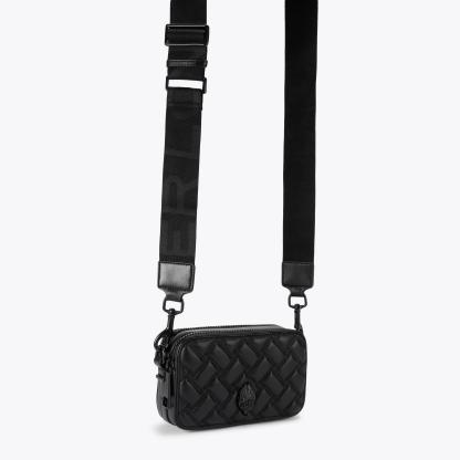Kurt Geiger London Dual Zip Kensington Camera Bag - Black - view 3
