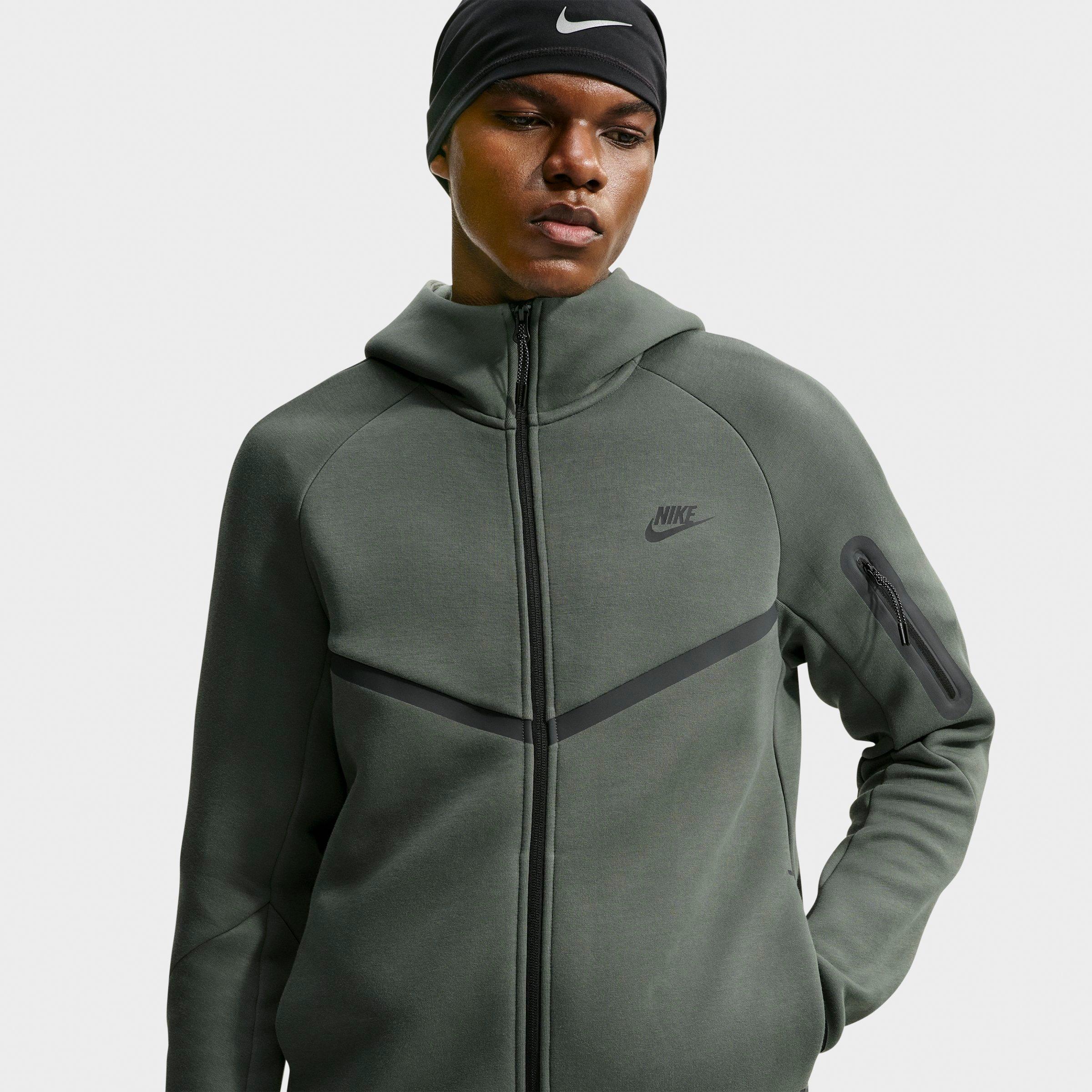 Men's Nithtke Tech Fleece Windrunner Full-Zip Hoodie - Part 1 - Camo Green/Black