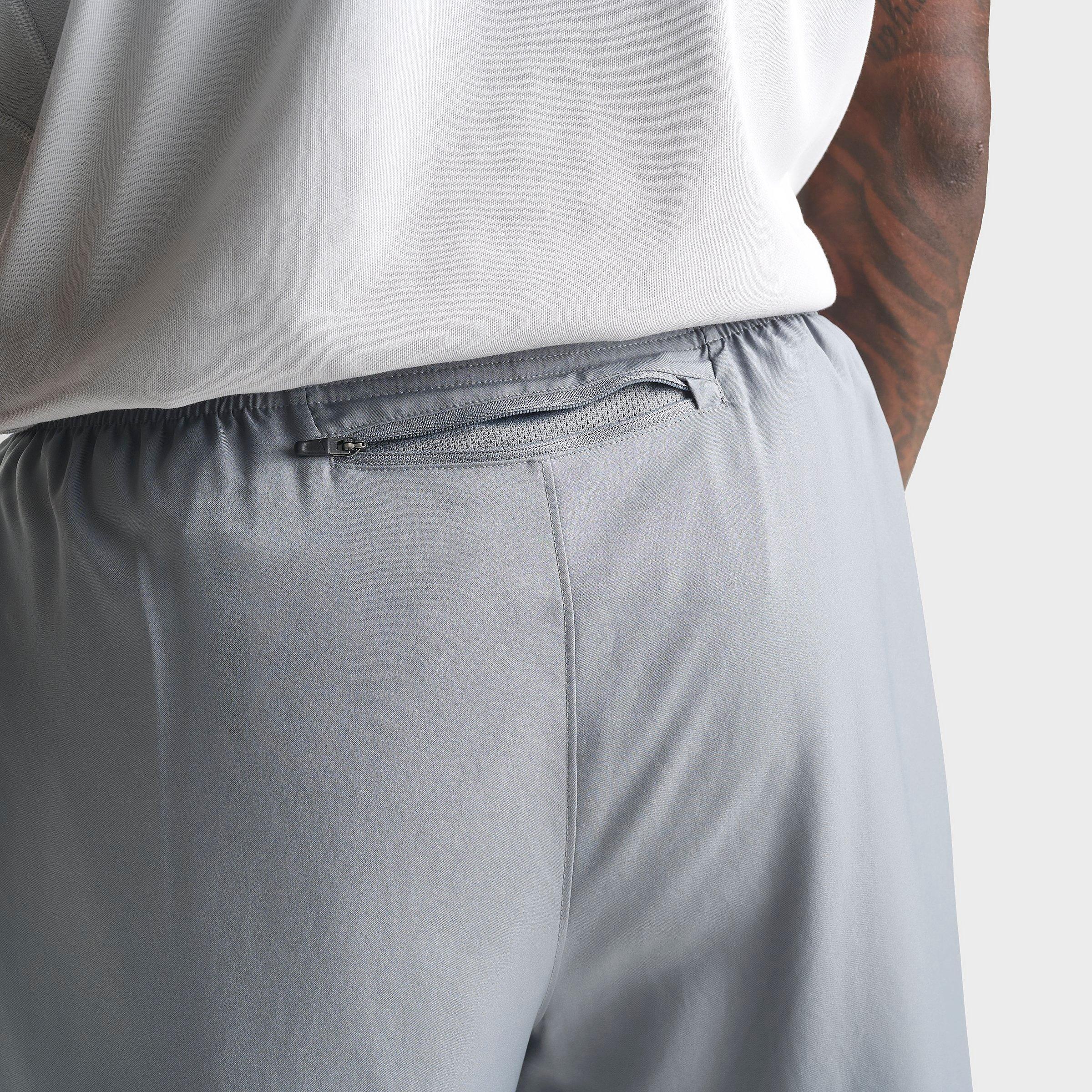 Men's Nithtke Challenger Dri-FIT Woven Running Pants - Cool Grey/Psychic Blue