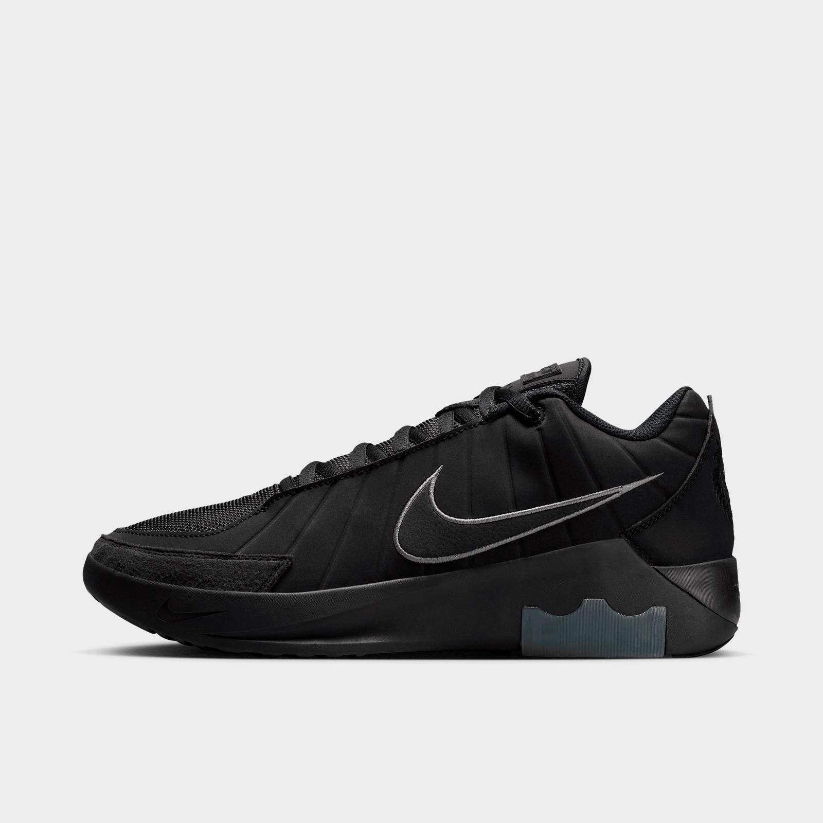 Men's Nike LeBron Witness 9 Basketball Shoes - Black/Iron Grey/Black