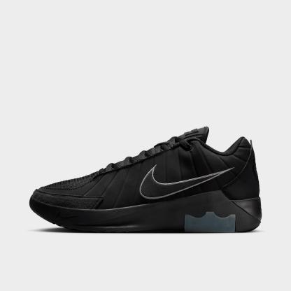 Men's Nike LeBron Witness 9 Basketball Shoes - Black/Iron Grey/Black