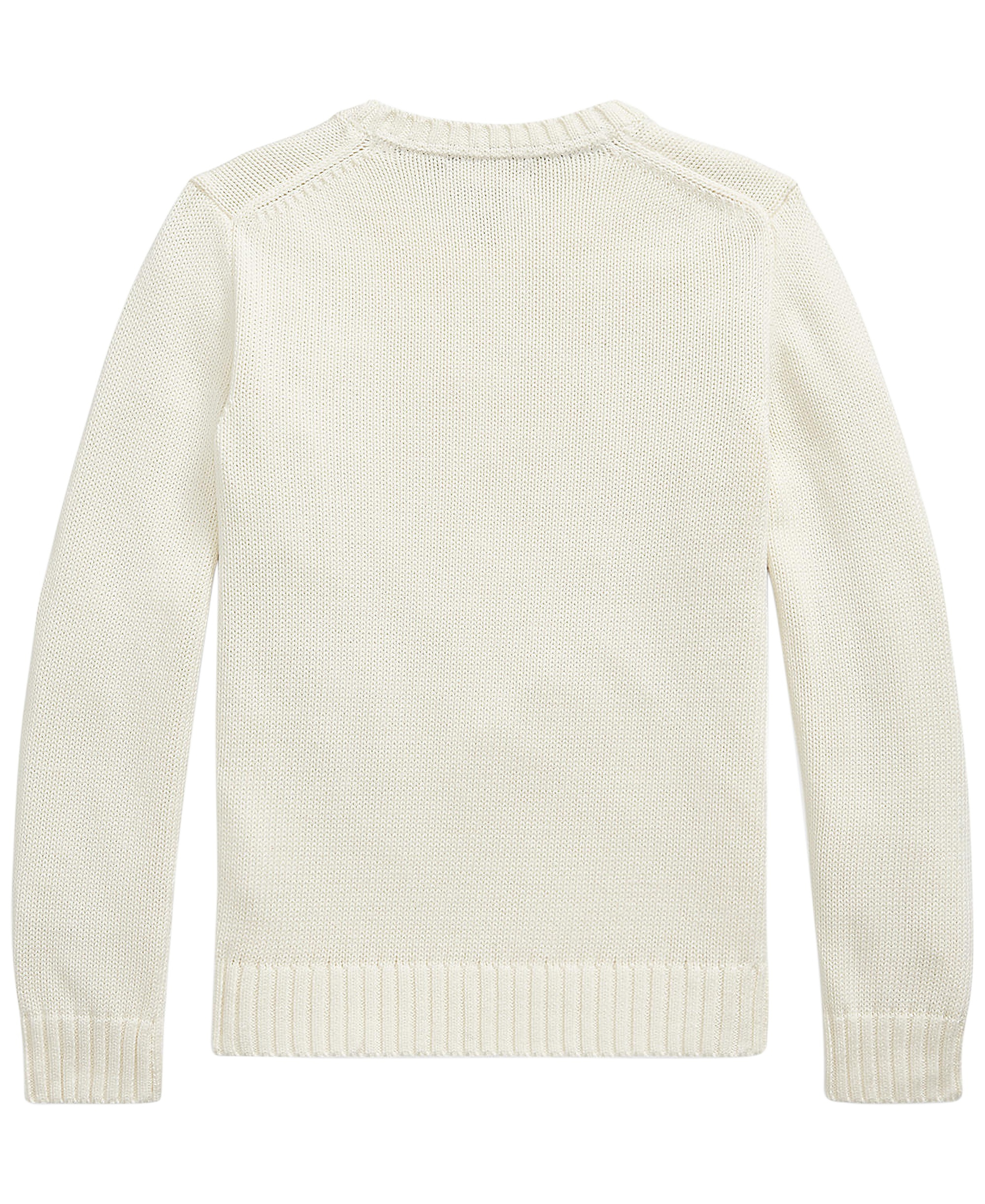 Polo Ralph Lauren Boys' 8-20 Cotton Crewneck Sweater - Clubhouse Cream