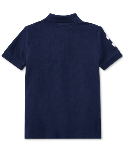 Polo Ralph Lauren Boys' 8-20 Big Pony Cotton Mesh Short-Sleeve Polo Shirt - Refined Navy