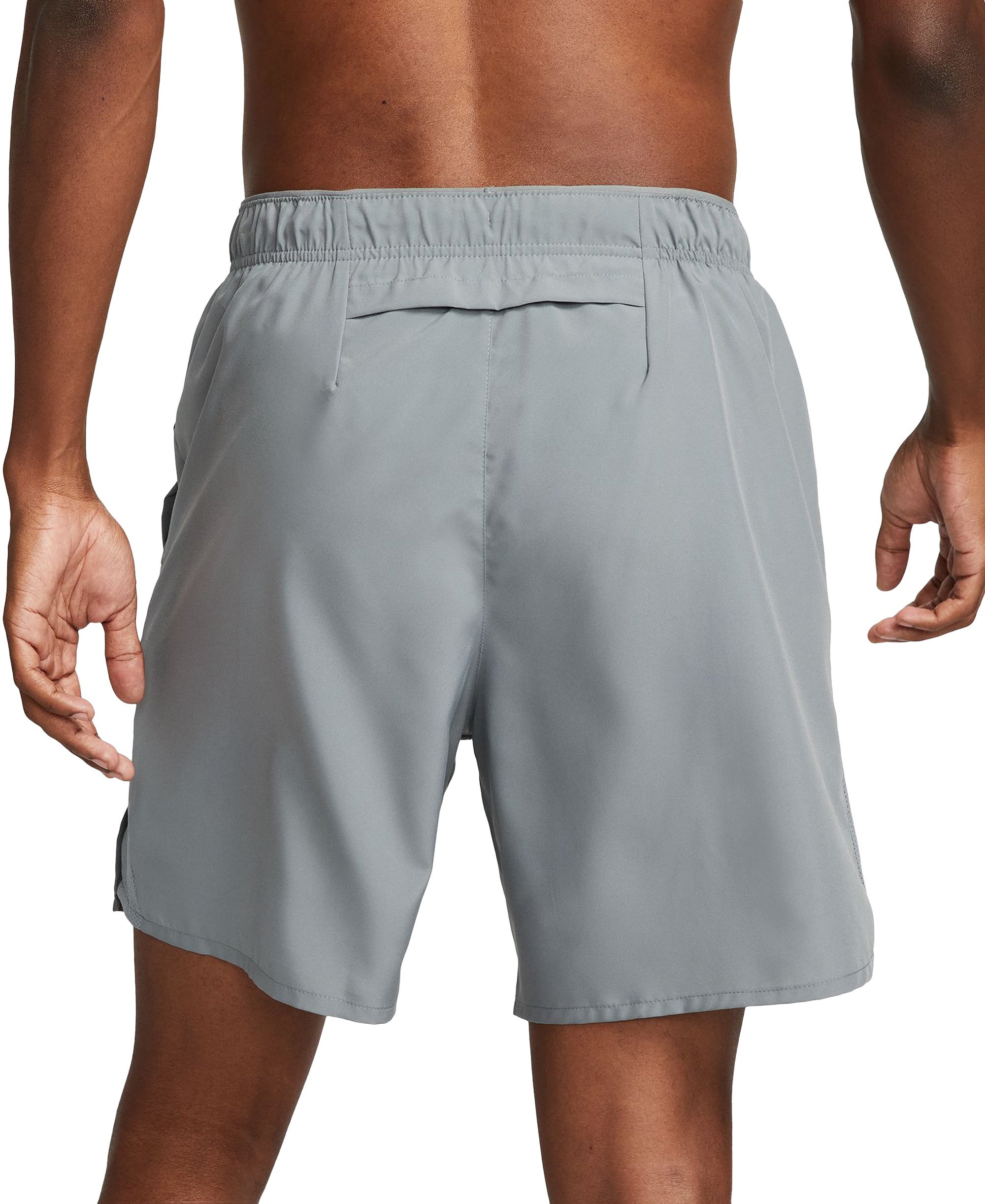 Nike Men's Challenger Dri-FIT Brief-Lined 7" Running Shorts - Smoke Grey/reflective Silver