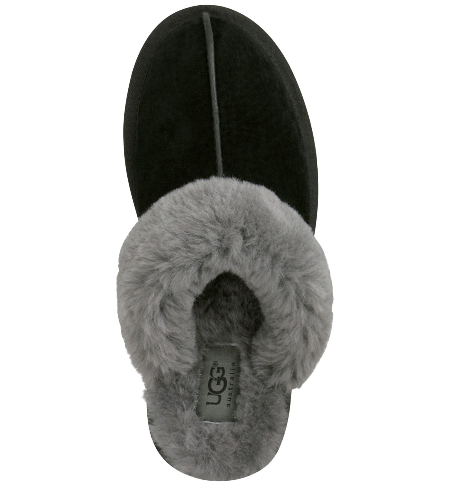 UGG® Women's Scuffette II Slip-On Slippers - Black/Gray
