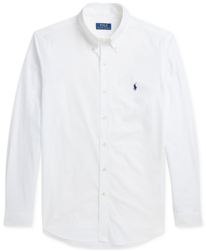 Polo Ralph Lauren Men's Stretch Poplin Shirt - White