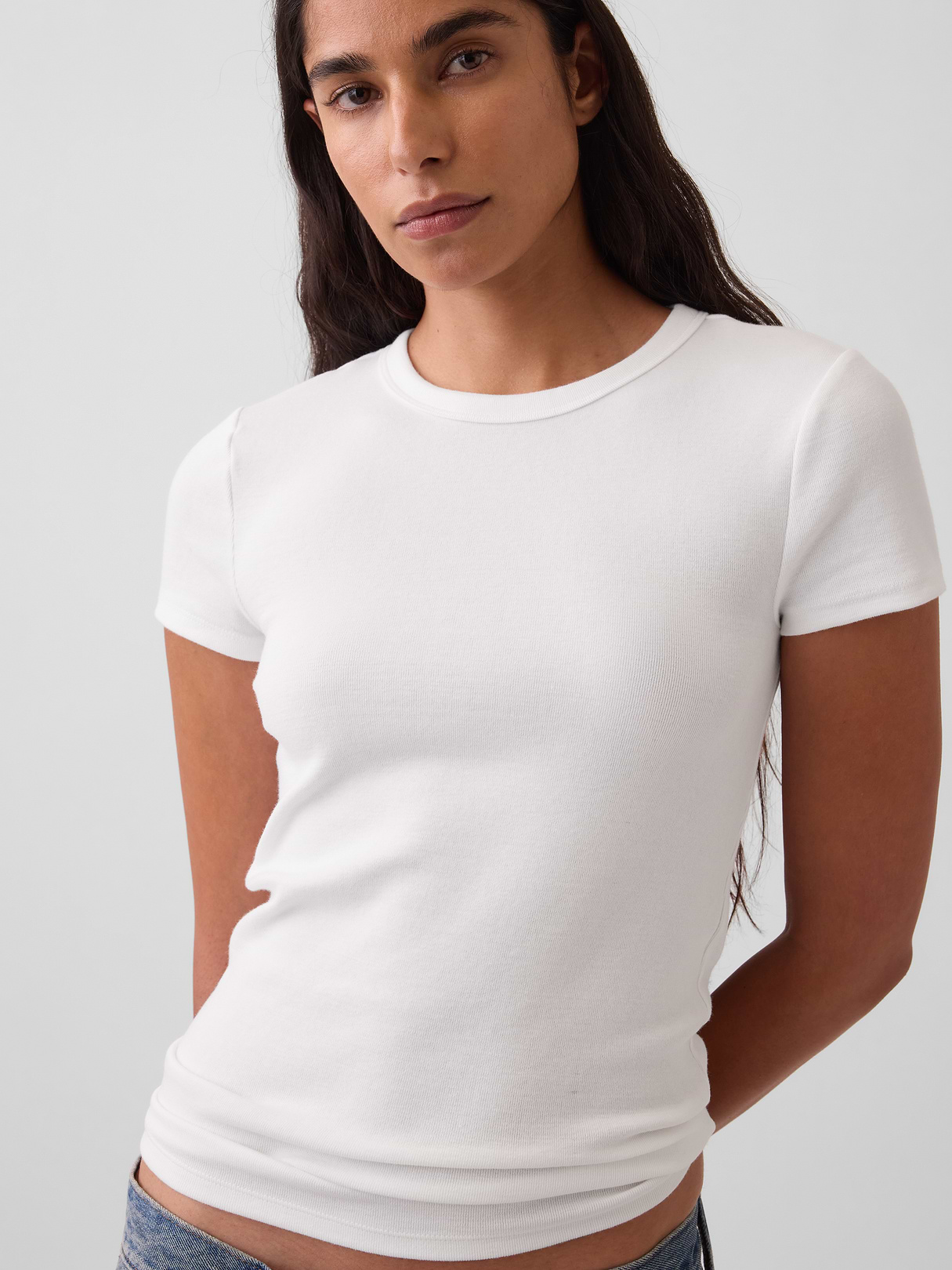 Modern Crew T-Shirt - Fresh white