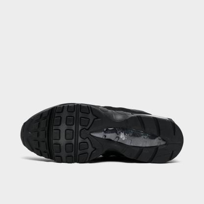 Men's Nike Air Max 95 Big Bubble Casual Shoes - Black/Lime Blast/Anthracite/Metallic Silver