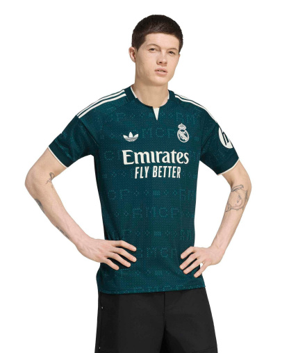 adidas Men's Green Real Madrid 2026/27 Away Replica Jersey - Green