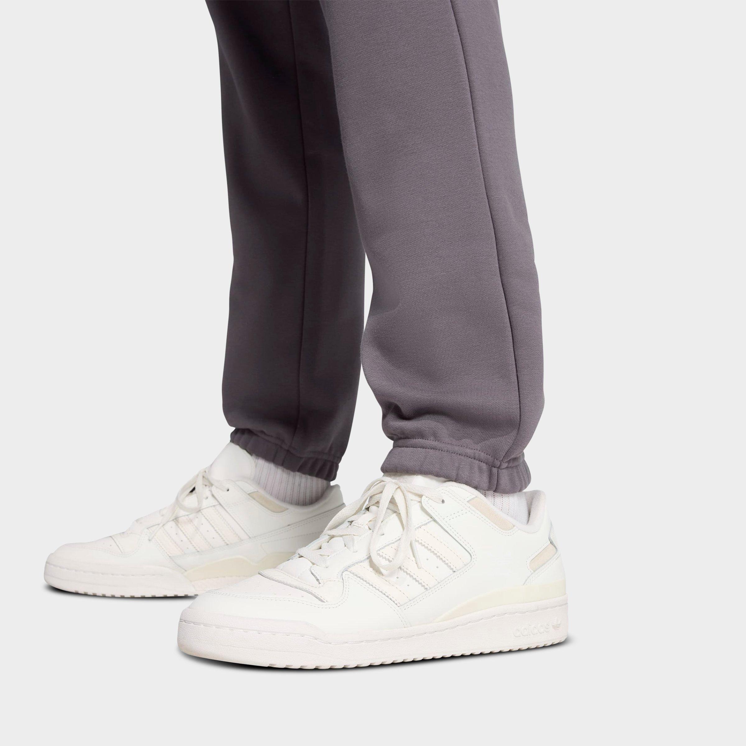 Men's adidas Originals Trefoil Essentials Fleece Jogger Pants - Grey Strata