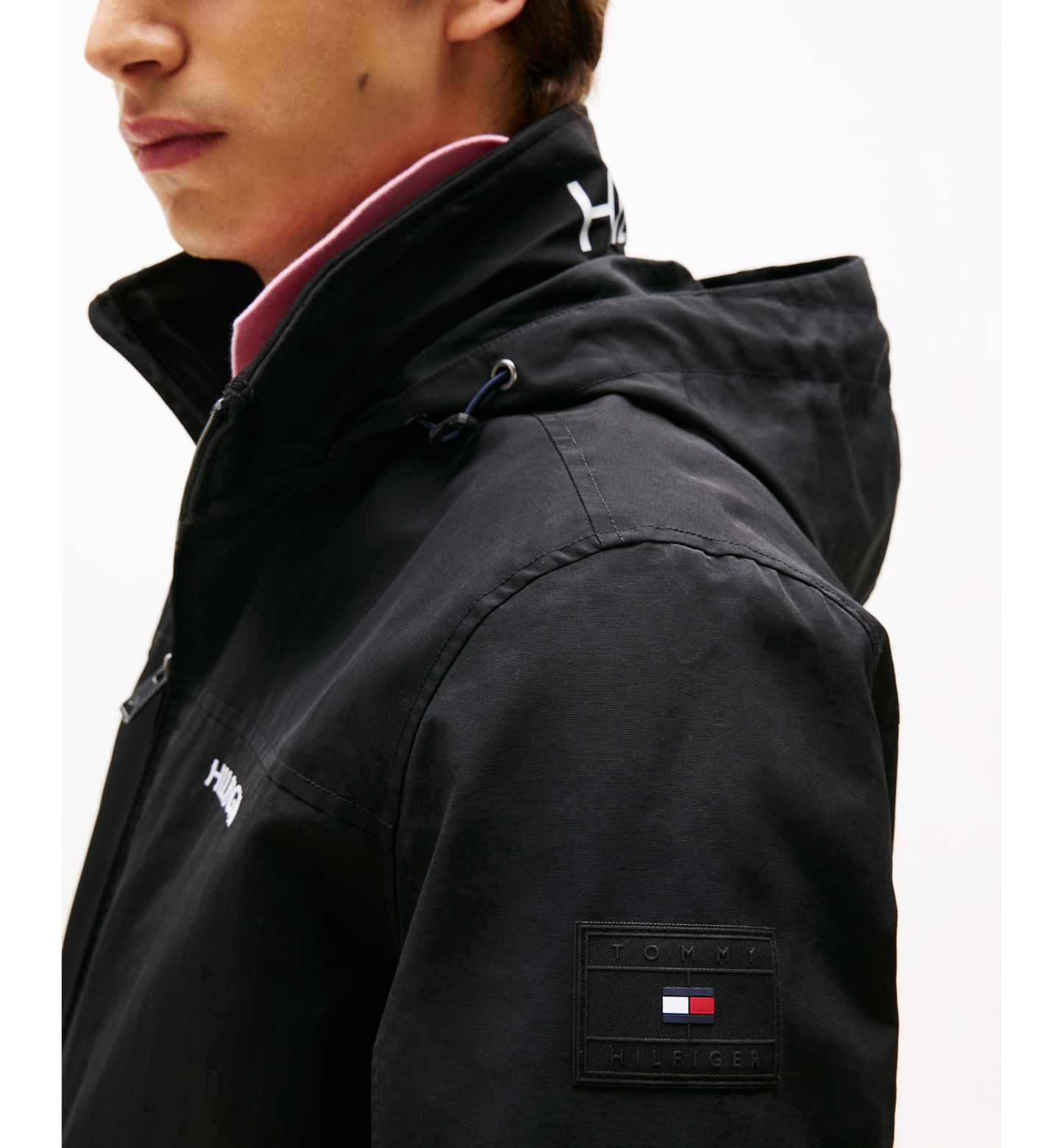 Tommy Hilfiger Men's Regatta Water Resistant Jacket - Black