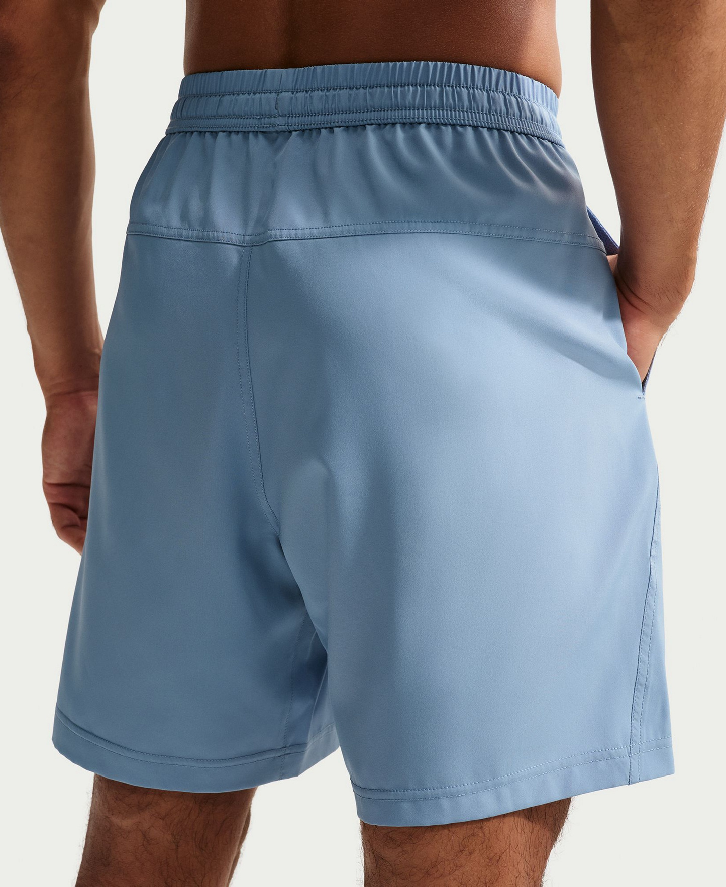 Nike Men's Form Dri-FIT Unlined Versatile 7" Shorts - Work Blue/black
