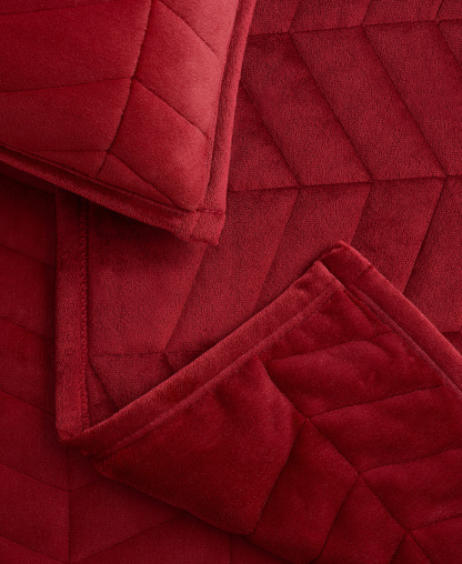 UGG® Coco 2-Piece Quilt Set, Twin/Twin XL - Coffee Berry