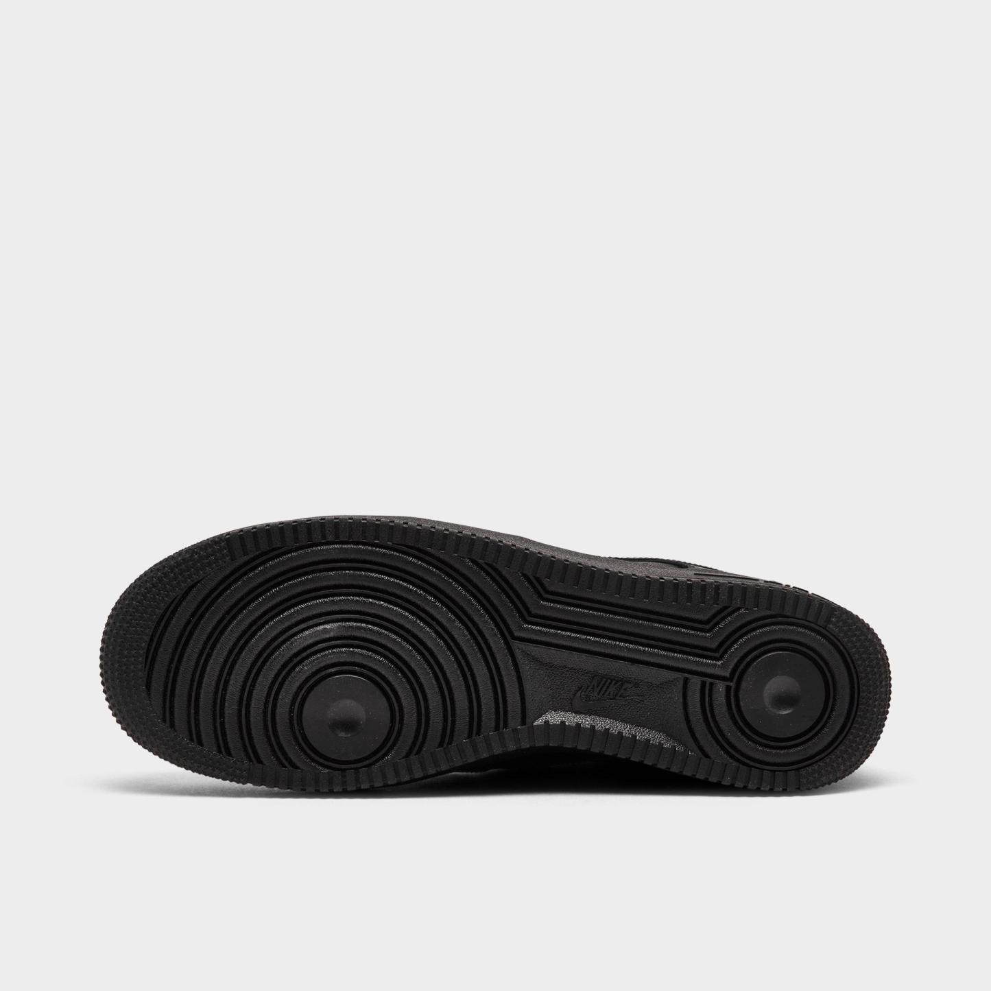 Men's Nithtke Air Force 1 '07 Casual Shoes - Part 2 - Black/Black - Bottom view