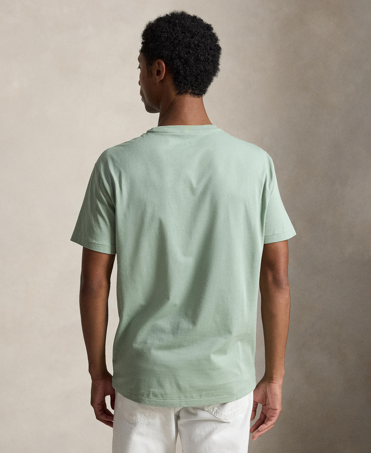Polo Ralph Lauren Men's Embroidered Pony Classic-Fit T-Shirt - Light Green