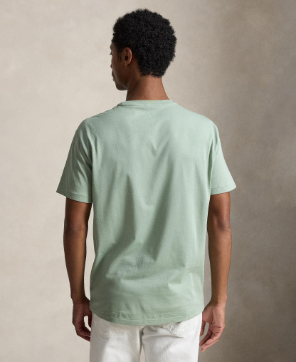 Polo Ralph Lauren Men's Embroidered Pony Classic-Fit T-Shirt - Light Green