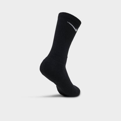 Nike Everyday Cushioned Training Crew Socks (3-Pack) - White/Black (SX7664-010)
