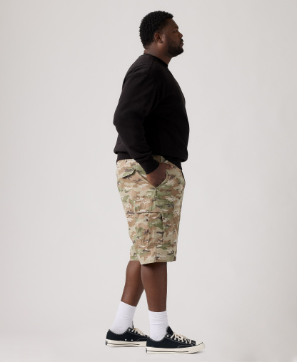 Levi's Men's Big & Tall Carrier 9" Shorts - Camo