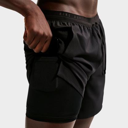 Men's Nithtke Stride Dri-FIT 2-in-1 7" Running Shorts - Black