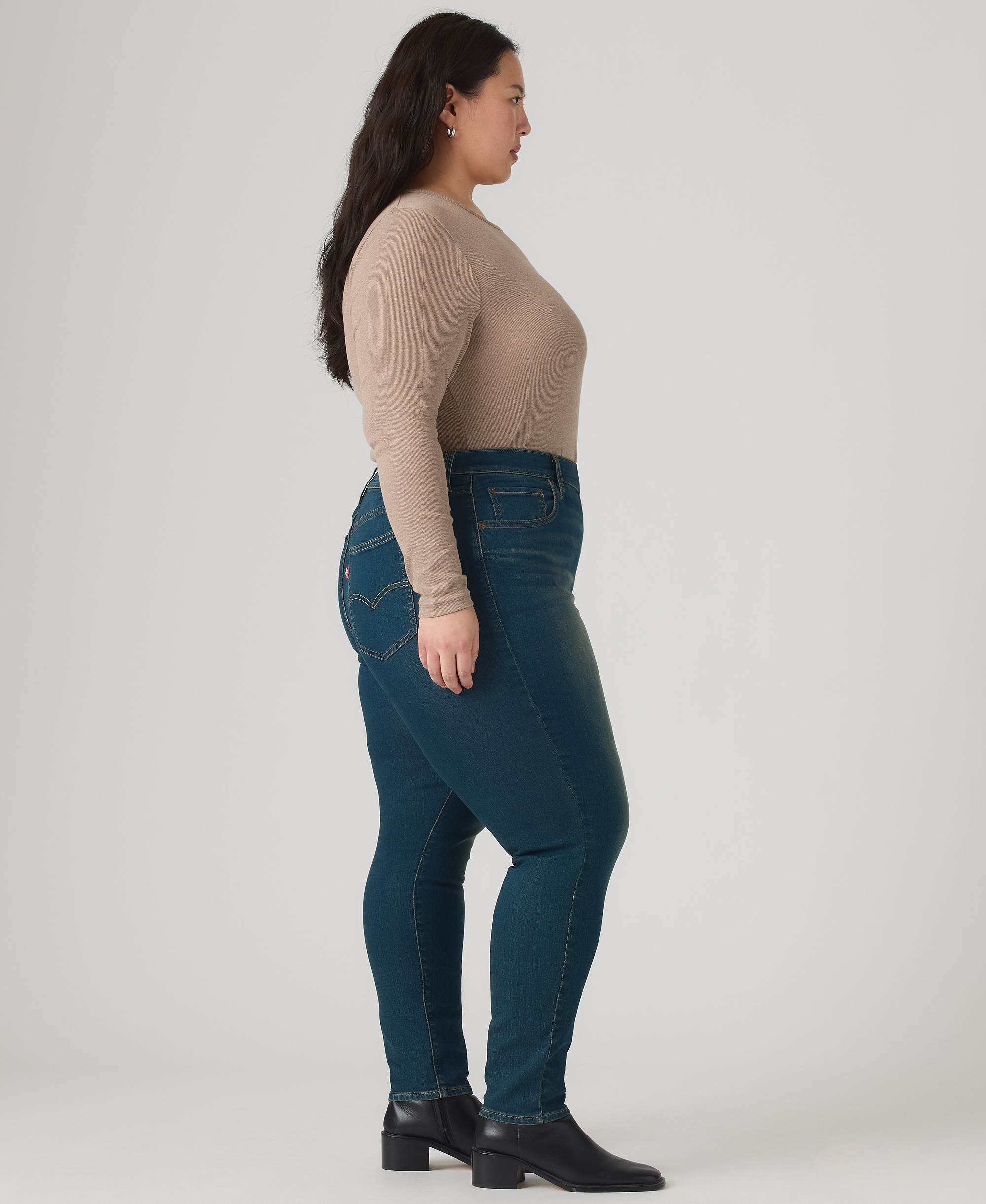 Levi's Trendy Plus Size 721 High-Rise Skinny Jeans - Tint Time Plus