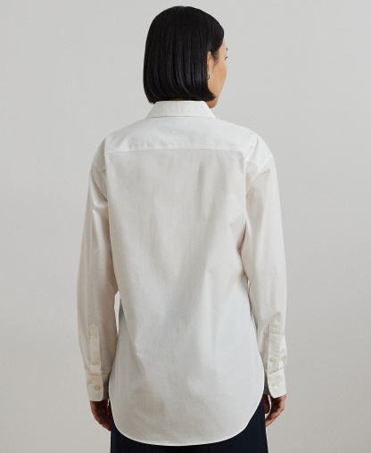 Lauren Ralph Lauren Women's Long-Sleeve Shirt - White