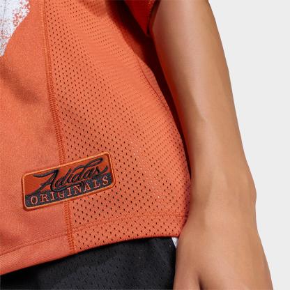 Women's adidas Originals Jersey Top - Vermillion