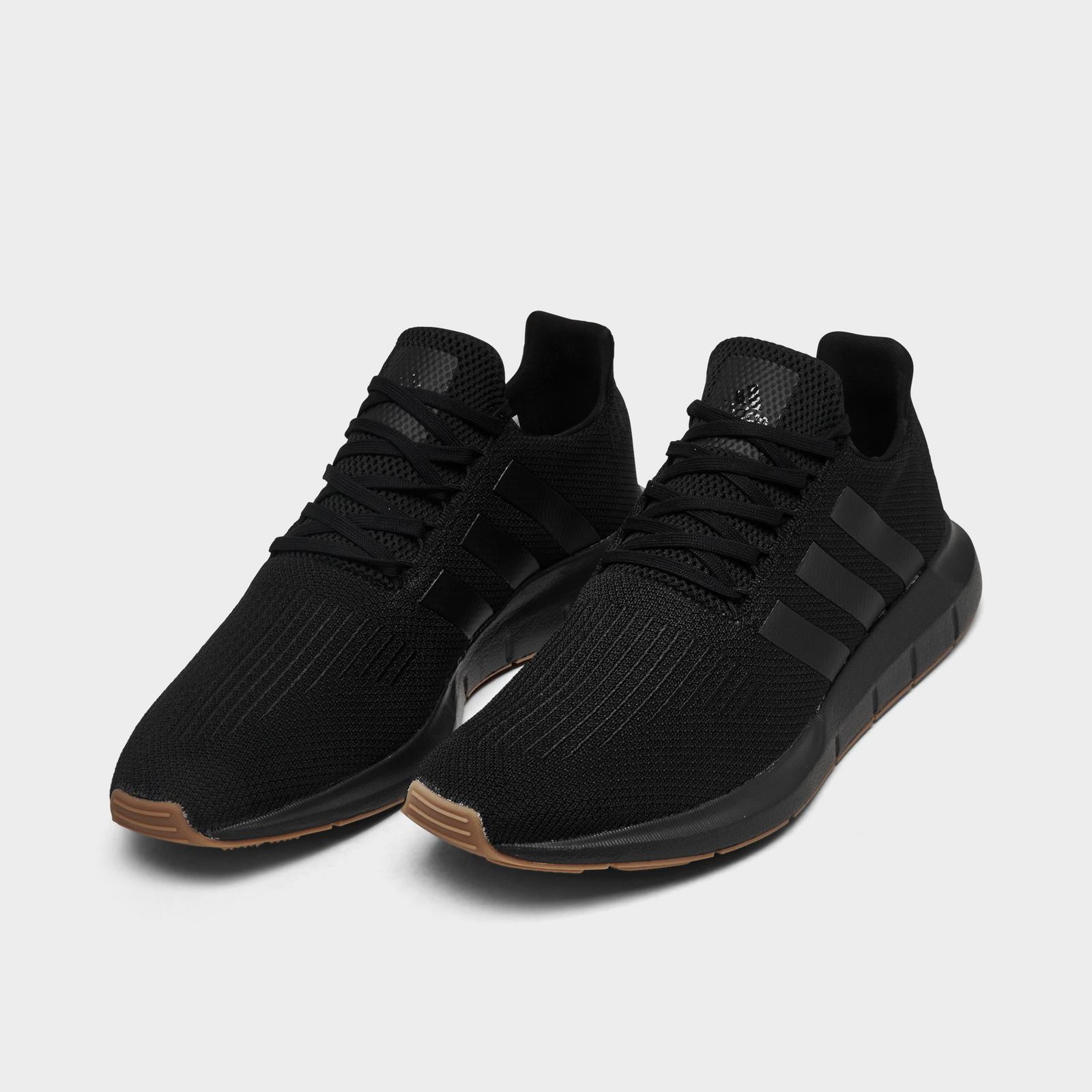 Men's adidas Originals Swift Run 1.0 Casual Shoes - Core Black/Core Black/Gum - view 2