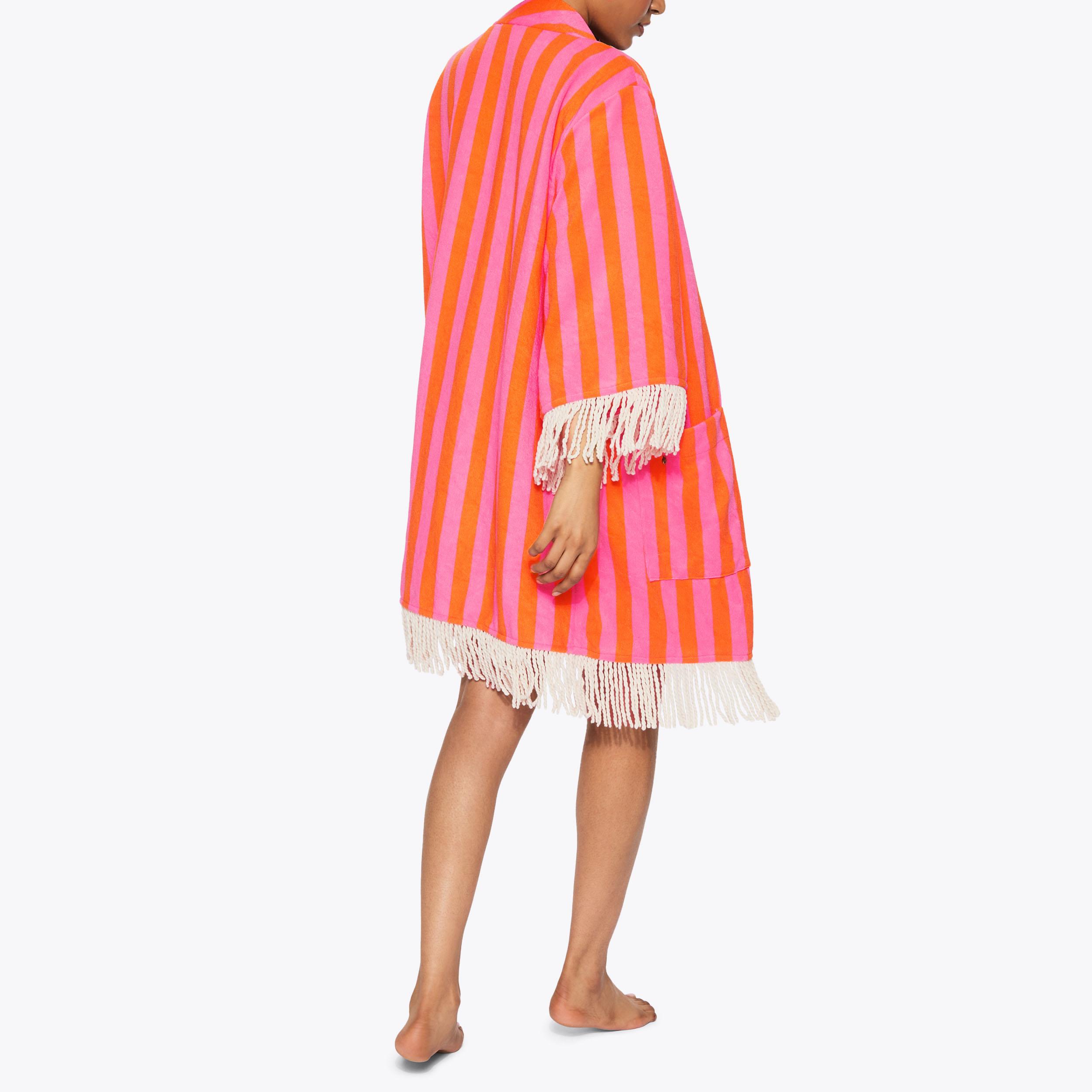 Kurt Geiger London Kurt's Cabana Terry Kaftan - Pink - view 4