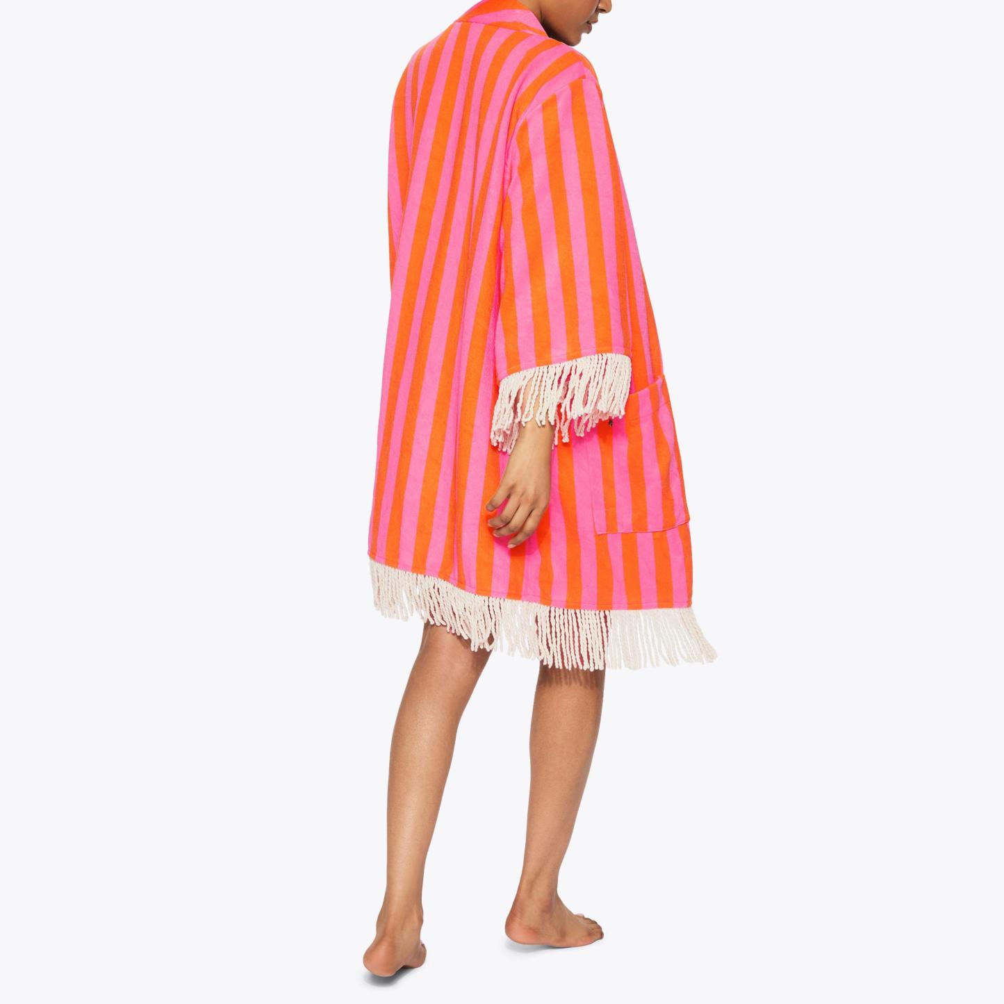 Kurt Geiger London Kurt's Cabana Terry Kaftan - Pink - view 4