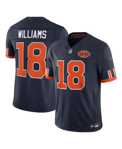 Nike Men's Caleb Williams Navy Chicago Bears 2026 Rivalries Collection Vapor F.U.S.E Stitched Limited Jersey - Navy