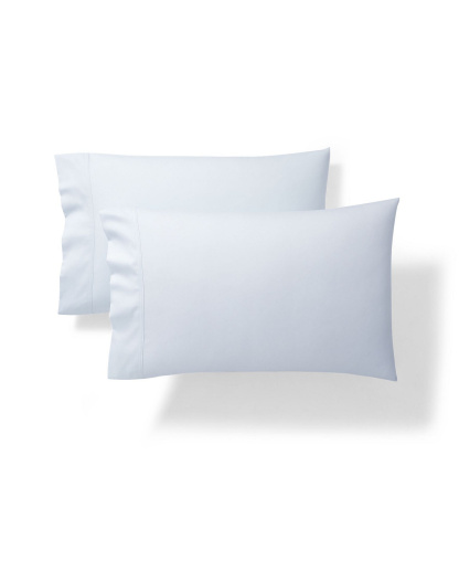 Lauren Ralph Lauren Spencer 475-Thread Count Cotton Sateen 4-Piece Sheet Set, Queen - Blue Cornflower